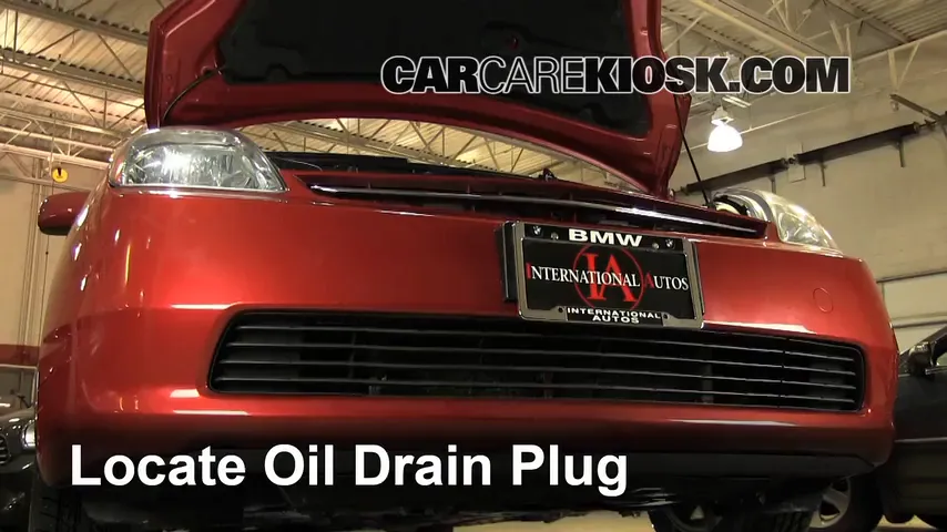 2005 Toyota Prius 1.5L 4 Cyl. Huile Changer l'huile et le filtre à huile